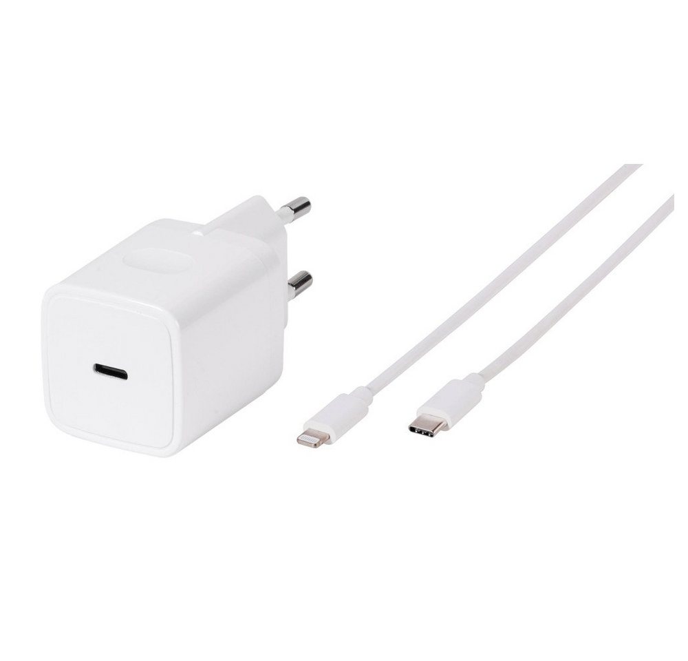 Vivanco iPhone PD 3.0, Super Fast Charger Set, inkl. USB Smartphone-Ladegerät Vivanco iPhone PD 3.0, Super Fast Charger Set, inkl. USB Smartphone-Ladegerät von Vivanco