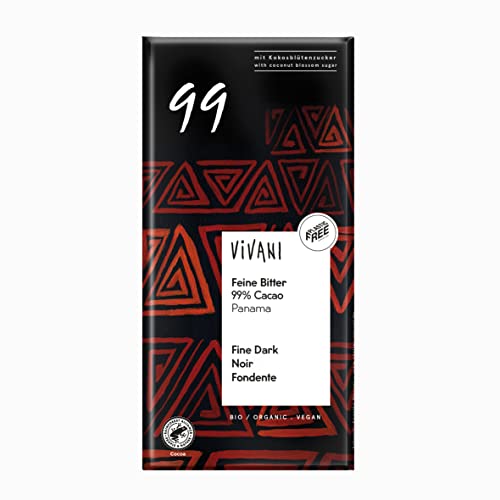 Vivani Bio Feine Bitter 99% Cacao (2 x 80 gr) von Vivani