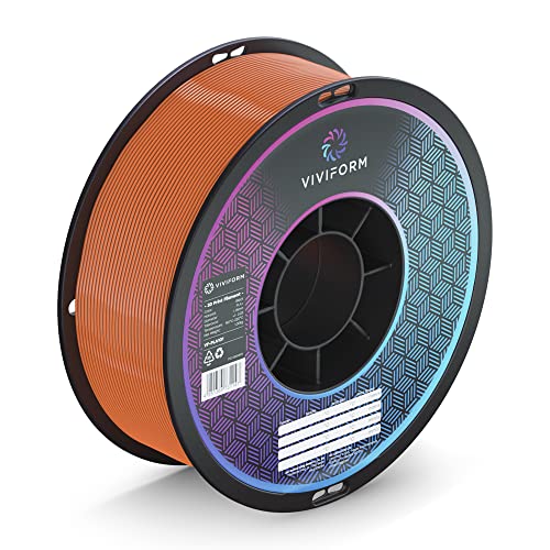 Viviform PLA+ Filament für 3D Drucker | 1kg Rolle | ∅1,75mm +/- 0,03mm | Orange, VF-PLA108 Viviform PLA+ Filament für 3D Drucker | 1kg Rolle | ∅1,75mm +/- 0,03mm | Orange, VF-PLA108 von Viviform
