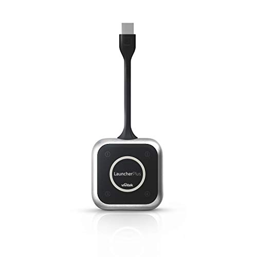 Vivitek NovoConnect Launcher Plus USB-C (2 Stück), kabellose Präsentationen für Meetings, Plug and Play Dongle Adapter, Wireless mirroring auf große Displays, WLAN WiFi Anbindung von Vivitek