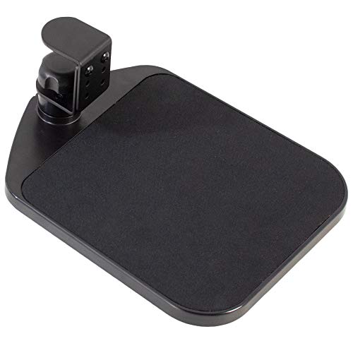 VIVO MOUNT-MS01A Schreibtischklemme, verstellbar, Computer-Mauspad und Gerätehalter, erweiterte, drehbare Plattform, passend für Desktops bis zu 5,1 cm, schwarze Plattform und Polsterung, MOUNT-MS01A VIVO MOUNT-MS01A Schreibtischklemme, verstellbar, Computer-Mauspad und Gerätehalter, erweiterte, drehbare Plattform, passend für Desktops bis zu 5,1 cm, schwarze Plattform und Polsterung, MOUNT-MS01A von VIVO