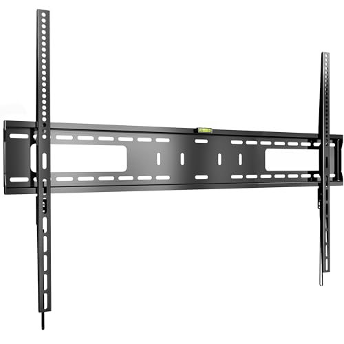 VIVO Wandhalterung für LCD- / LED-Bildschirme, 152,4 cm bis 254 cm (60 bis 100 Zoll), VESA, Schwarz, MOUNT-VW100F von VIVO