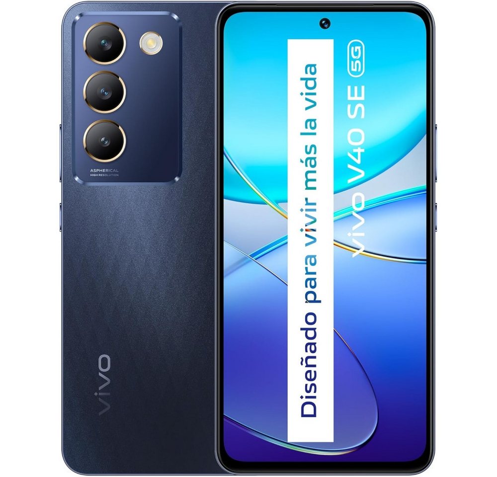 Vivo V40 SE 5G 256 GB / 8 GB - Smartphone - crystal black Smartphone (6,67 Zoll) von Vivo