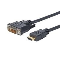 VivoLink 7.5m HDMI - DVI-D 7.5m HDMI DVI-D Schwarz (PROHDMIDVI7.5) von VivoLink