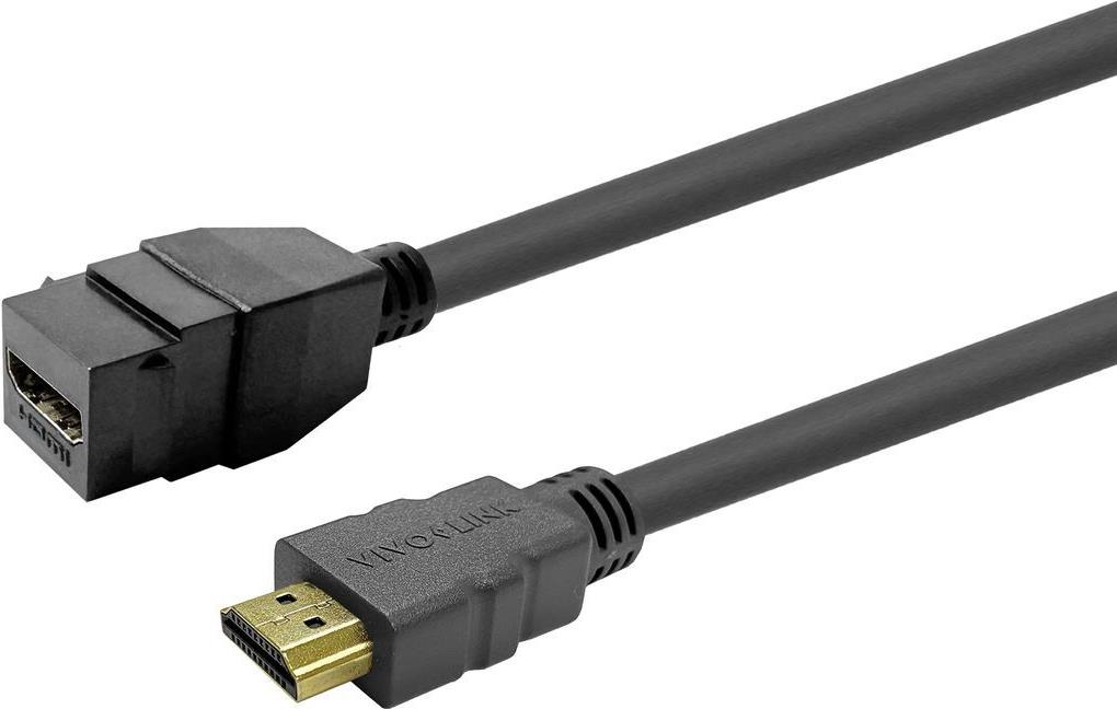 VivoLink Keystone Black HDMI Female to Male (PROKEYHDMIFM1B) von VivoLink