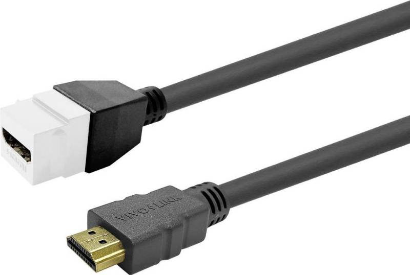 VivoLink Keystone White HDMI Female to Male (PROKEYHDMIFM2W) von VivoLink