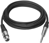 VivoLink PROAUDXLRJACK10 10m XLR 6.35mm Schwarz Audio-Kabel (PROAUDXLRJACK10) von VivoLink