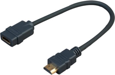 VivoLink Pro - HDMI-Verlängerungskabel - HDMI männlich zu HDMI weiblich - 20 cm (PROHDMIADAPHDMIF) von VivoLink
