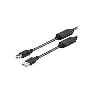 VivoLink PROUSBAB20 20m USB A USB B Schwarz USB Kabel (PROUSBAB20) von VivoLink