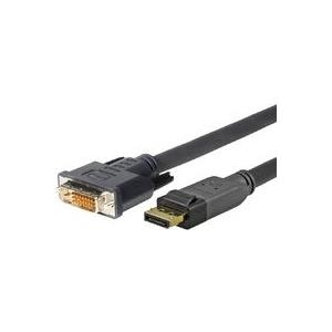 VivoLink Pro - DisplayPort-Kabel - DisplayPort (M) zu DVI-D (M) - 1 m - eingerastet, Daumenschrauben von VivoLink
