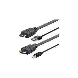 VivoLink Pro HDMI with USB 2.0 A/B 4M (PROHDMIUSBAB4) von VivoLink