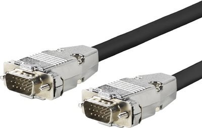 VivoLink Pro - VGA-Kabel - HD-15 (VGA) (M) zu HD-15 (VGA) (M) - 10 m - geformt, Daumenschrauben von VivoLink