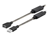 VivoLink - USB-Verlängerungskabel - USB (Buchse) auf USB (Stecker) - USB 2.0 - 10 m - aktiv von VivoLink