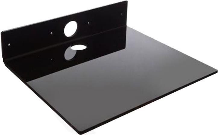 VivoLink VLSHELF-L BLACK Schwarz Kunststoff Regal für AV-Geräte (VLSHELF-L BLACK) von VivoLink
