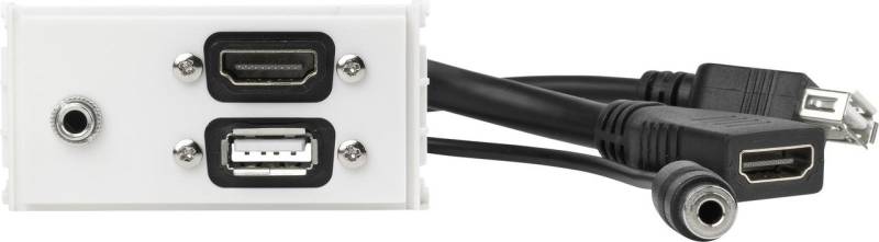 VivoLink WI221294 HDMI + USB A + 3,5mm Steckdose (WI221294) von VivoLink
