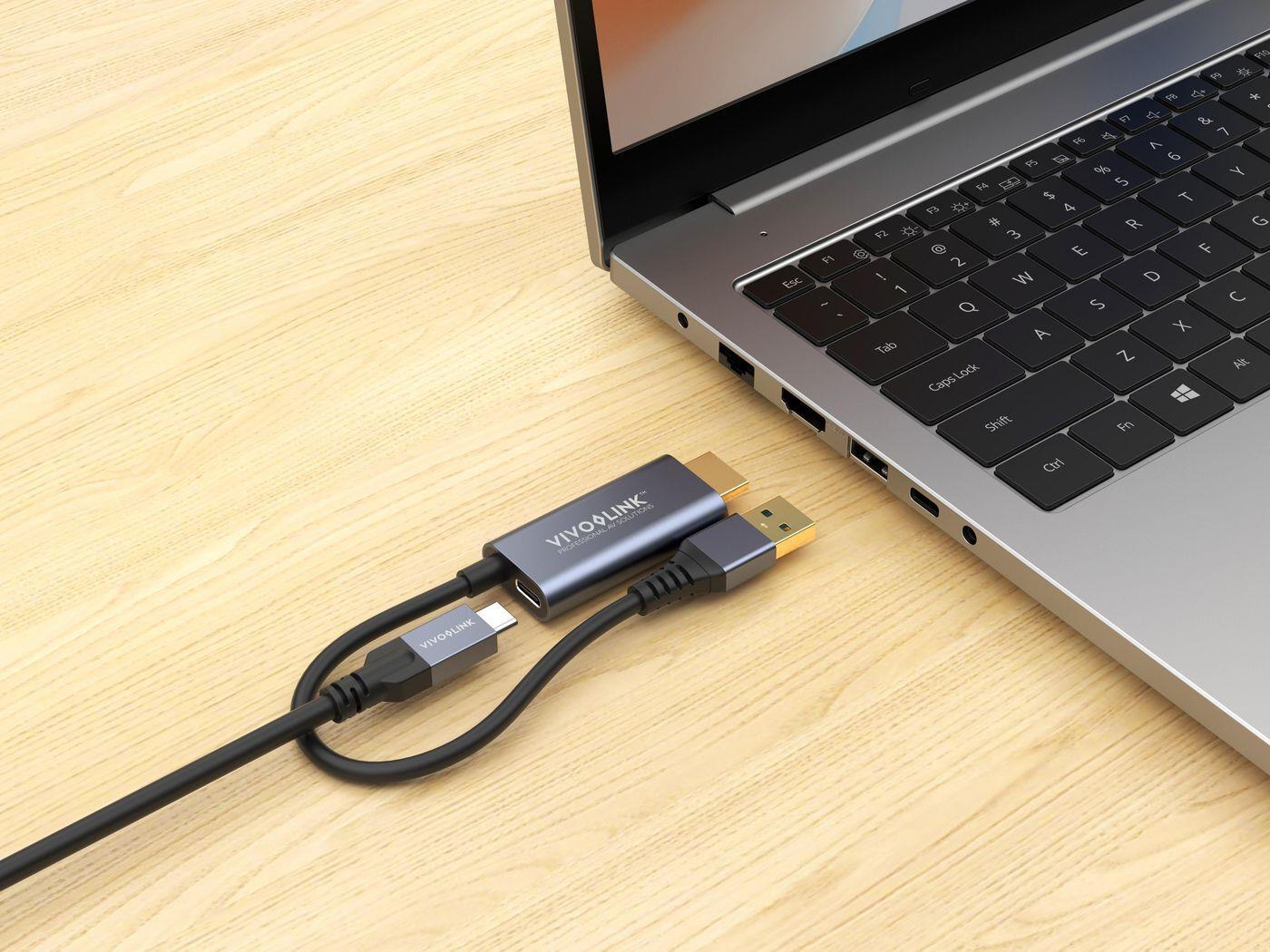 VivoLink adapter for any device for Laptops without USB-C ports (PROADHDMI) von VivoLink