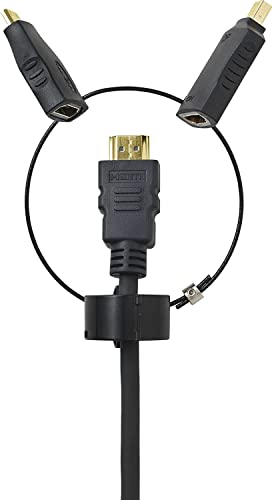 VivoLink proadring2 HDMI Mini HDMI + HDMI Micro schwarz Kabeladapter - Adapter für Kabel (HDMI, HDMI Mini + HDMI Micro, männlich/weiblich, schwarz) von VivoLink
