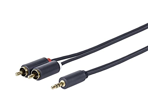 VivoLink promjrca30 30 m 3.5 mm 2 x RCA Audio-Kabel schwarz – Audio-Kabel (3.5 mm, Männlich, 2 x RCA, männlich, 30 m, schwarz) von VivoLink
