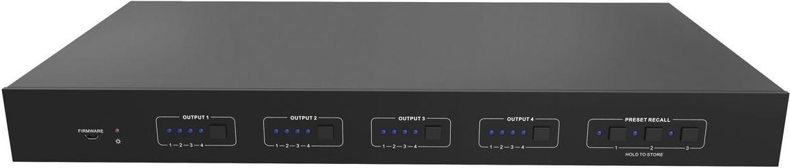 Vivolink Matrix switcher 4x4 w/ 1 HDMI (VLHDMIMAT4X431) von VivoLink