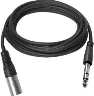 Vivolink PROAUDXLRJACKS0.5 Audio-Kabel 0,5 m XLR 6.35mm Schwarz (PROAUDXLRJACKS0.5) von VivoLink