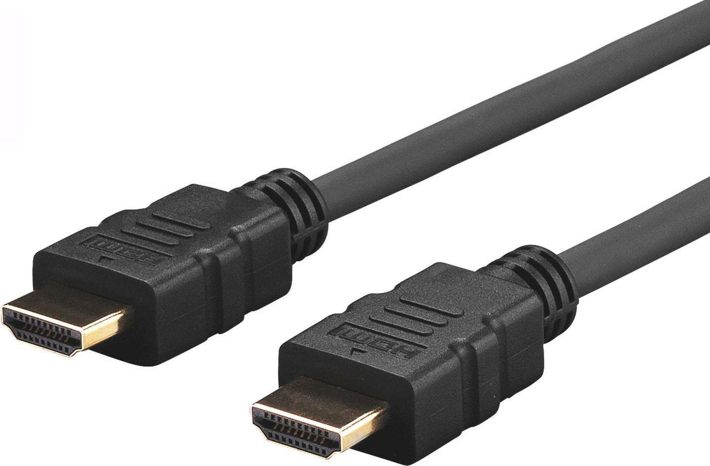 Vivolink PROHDMIHDLSZH15 HDMI-Kabel 15 m HDMI Typ A (Standard) Schwarz (PROHDMIHDLSZH15) von VivoLink