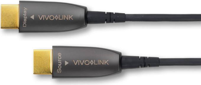 Vivolink PROHDMIOP7.5 HDMI-Kabel 7,5 m HDMI Typ A (Standard) Schwarz (PROHDMIOP7.5) von VivoLink