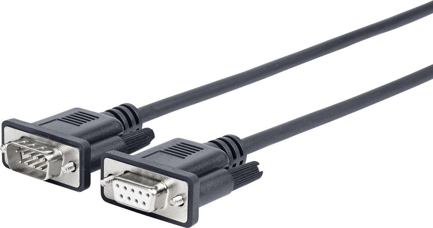 Vivolink PRORS15 Serien-Kabel Schwarz 15 m RS-232 (PRORS15) von VivoLink