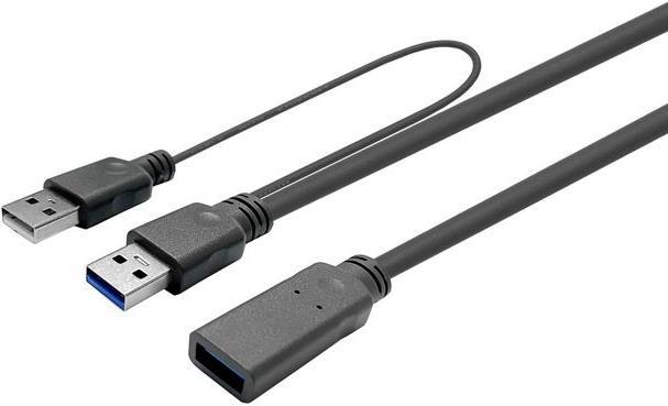 Vivolink PROUSB3AAF15C USB Kabel 15 m USB 3.2 Gen 1 (3.1 Gen 1) USB A Schwarz (PROUSB3AAF15C) von VivoLink