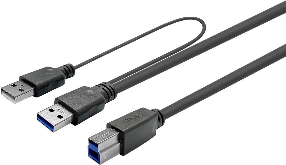 Vivolink PROUSB3AB20C USB Kabel 20 m USB 3.2 Gen 1 (3.1 Gen 1) USB A USB B Schwarz (PROUSB3AB20C) von VivoLink