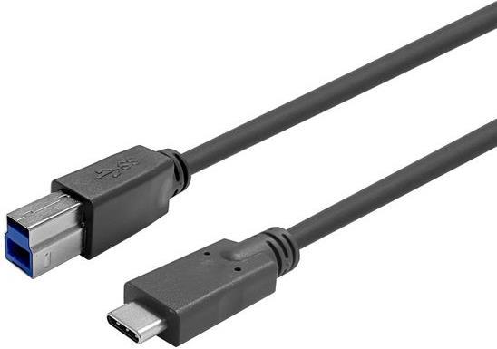 Vivolink PROUSBCBMM12.5 USB Kabel 12,5 m USB 3.2 Gen 1 (3.1 Gen 1) USB C USB B Schwarz (PROUSBCBMM12.5) von VivoLink
