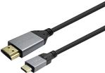 Vivolink PROUSBCHDMIMM1 Kabeladapter HDMI Type A (Standard) USB C Schwarz (PROUSBCHDMIMM1) von VivoLink