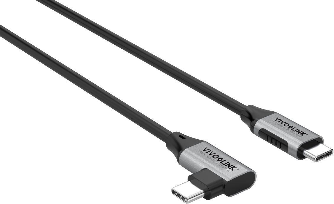 Vivolink PROUSBCMM1.2A USB Kabel 1,2 m USB 3.2 Gen 2 (3.1 Gen 2) USB C Schwarz (PROUSBCMM1.2A) von VivoLink