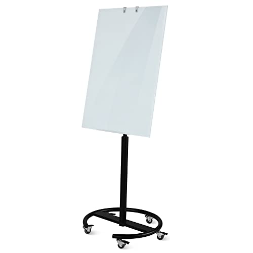 Vivol Design Glas Flipchart auf Rollen 60 x 90 cm - Magnetisch, rollbar & höhenverstellbar Vivol Design Glas Flipchart auf Rollen 60 x 90 cm - Magnetisch, rollbar & höhenverstellbar von Vivol