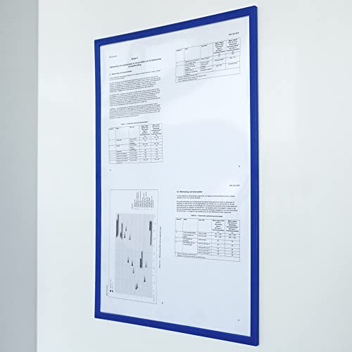 Vivol Magnetischer Dokumentenhalter A4 Blau - Transparent für Whiteboard und Wandmontage Vivol Magnetischer Dokumentenhalter A4 Blau - Transparent für Whiteboard und Wandmontage von Vivol