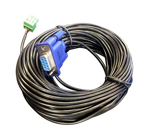 VivoLink Pro RS232 Cable 25M D-Sub 9 F - Phoenix Connector, VLCPARS232_25M (D-Sub 9 F - Phoenix Connector High Flexible Jacket. Gold Plated Connector) von Vivolink