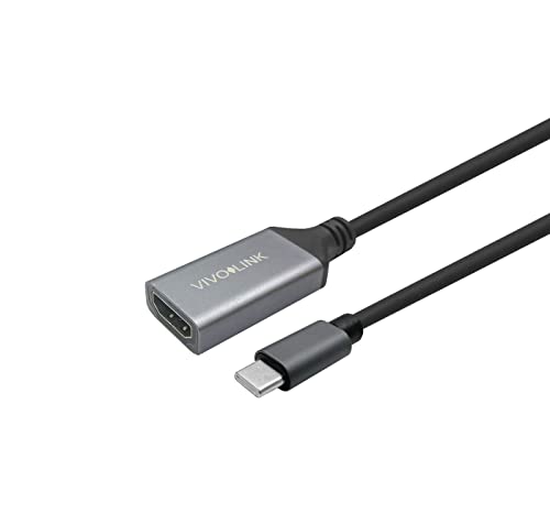 Vivolink HDMI Female to USB-C Cable 3m Black, PROHDMIUSBCFM3 von Vivolink