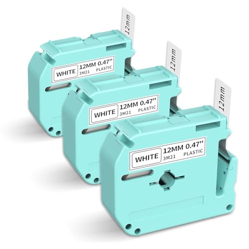 Vixic Kompatibel Brother M-K231 12mm Schriftbänder Ersatz für Brother M-K231S M-K231 MK231S M-K231BZ Etikettenband für Brother PT-90 PT-M95 PT-65 PT-60 PT-55 PT-70 PT-80 PT-85, Schwarz auf Weiß Vixic Kompatibel Brother M-K231 12mm Schriftbänder Ersatz für Brother M-K231S M-K231 MK231S M-K231BZ Etikettenband für Brother PT-90 PT-M95 PT-65 PT-60 PT-55 PT-70 PT-80 PT-85, Schwarz auf Weiß von Vixic