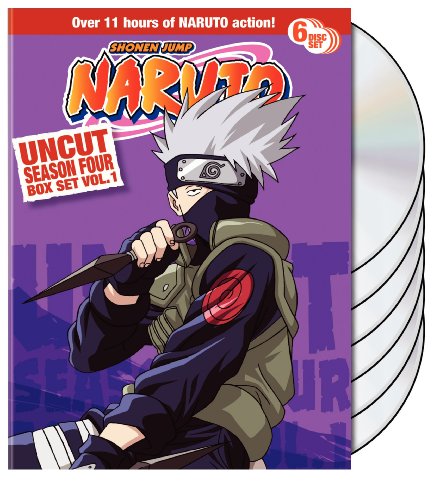 Naruto Uncut Season 4 V.1 Box Set (6pc) / (Full) [DVD] [Region 1] [NTSC] [US Import] von Viz Media