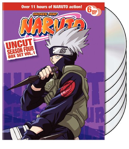 Naruto Uncut Season 4 V.1 Box Set (6pc) / (Full) [DVD] [Region 1] [NTSC] [US Import] von Viz Media