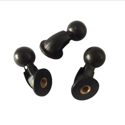 VizGiz 2 Stück 6,35 mm auf 17 mm Kugelhalterung Adapter Schwenkschraube für Stativ Selfie Griff Ständer Kopf Telefon Pad Tablet Clip Cradles Klemmhalter Verbinder VizGiz 2 Stück 6,35 mm auf 17 mm Kugelhalterung Adapter Schwenkschraube für Stativ Selfie Griff Ständer Kopf Telefon Pad Tablet Clip Cradles Klemmhalter Verbinder von VizGiz