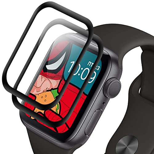 Vkaiy Schutzfolie für Panzerglas für Apple Watch 44mm Series 6/SE/Series 5/Series 4, Schutzglas Displayschutzfolie Apple Watch 44mm Folie, Anti-Fingerprint, Blasenfrei, Anti-Kratzer-2 Stück von Vkaiy