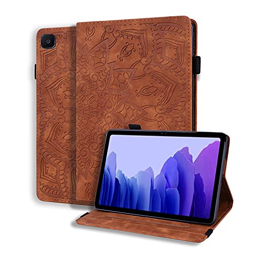 Case for Samsung Galaxy Tab A7 Lite 8.7 inch 2021 Cover SM-T220 / T225 Lightweight PU Leather Folio Flip Stand Shell Case with Card Slot Multi-Angle View for Galaxy Tab A7 Lite 8.7 Tablet,Brown von Vkooer