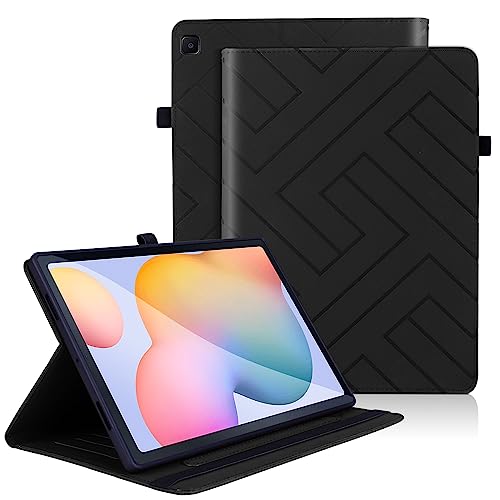 Vkooer Hülle für Samsung Galaxy Tab A7 Lite 8,7 Zoll SM-T220/T225 Schutzhülle Premium PU Leder Tasche Case mit Kartenschlitz und Standfunction for Galaxy Tab A7 Lite 2021 - Schwarz von Vkooer