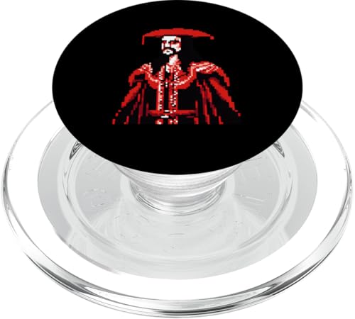 Vlad Der Pfähler 8 Bit PopSockets PopGrip für MagSafe von Vlad The Impaler Art Style Designs For Historians