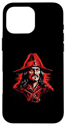 Vlad Der Pfähler 80er Jahre Retro Hülle für iPhone 16 Pro Max von Vlad The Impaler Art Style Designs For Historians