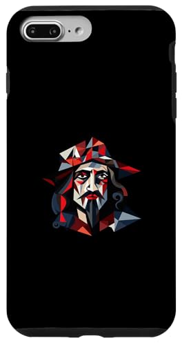 Vlad Der Pfähler Kubismus Hülle für iPhone 7 Plus/8 Plus von Vlad The Impaler Art Style Designs For Historians