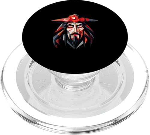 Vlad Der Pfähler Kubismus PopSockets PopGrip für MagSafe von Vlad The Impaler Art Style Designs For Historians