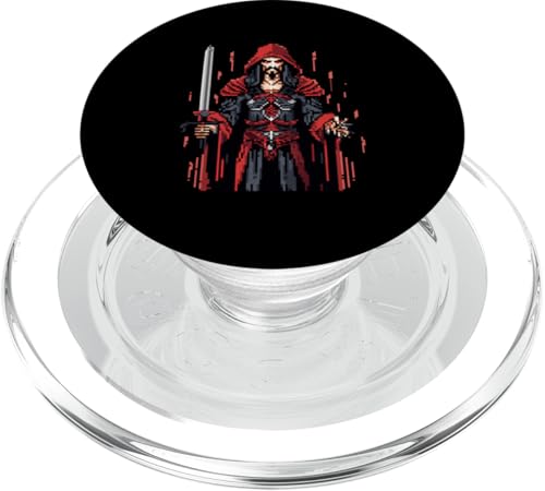 Vlad Der Pfähler Pixelkunst PopSockets PopGrip für MagSafe von Vlad The Impaler Art Style Designs For Historians