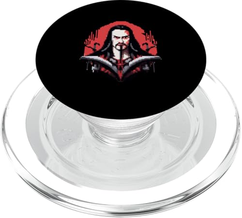 Vlad Der Pfähler Pixelkunst PopSockets PopGrip für MagSafe Vlad Der Pfähler Pixelkunst PopSockets PopGrip für MagSafe von Vlad The Impaler Art Style Designs For Historians