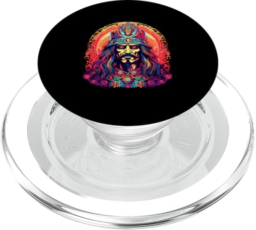 Vlad Der Pfähler Psychedelisch PopSockets PopGrip für MagSafe von Vlad The Impaler Art Style Designs For Historians